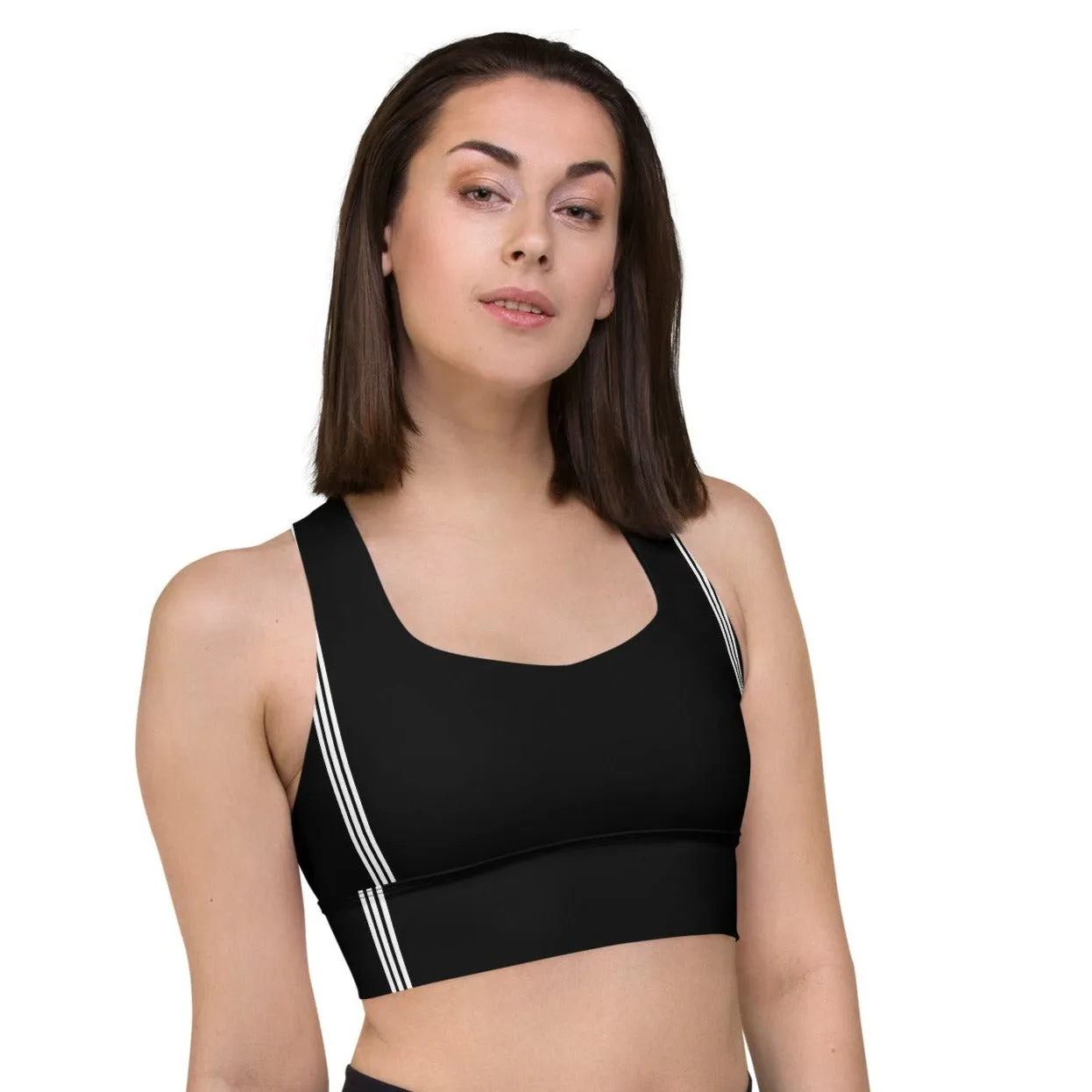 Athletic Longline Sports Bra Sportswear, lioness-love