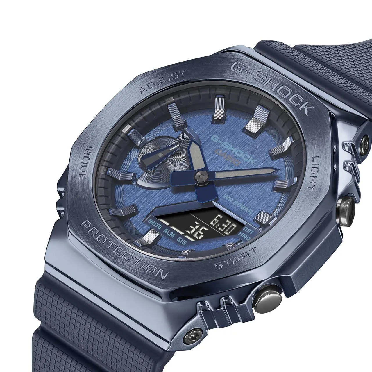 GM2100 Series - Stainless Steel / Blue - GM2100N-2A